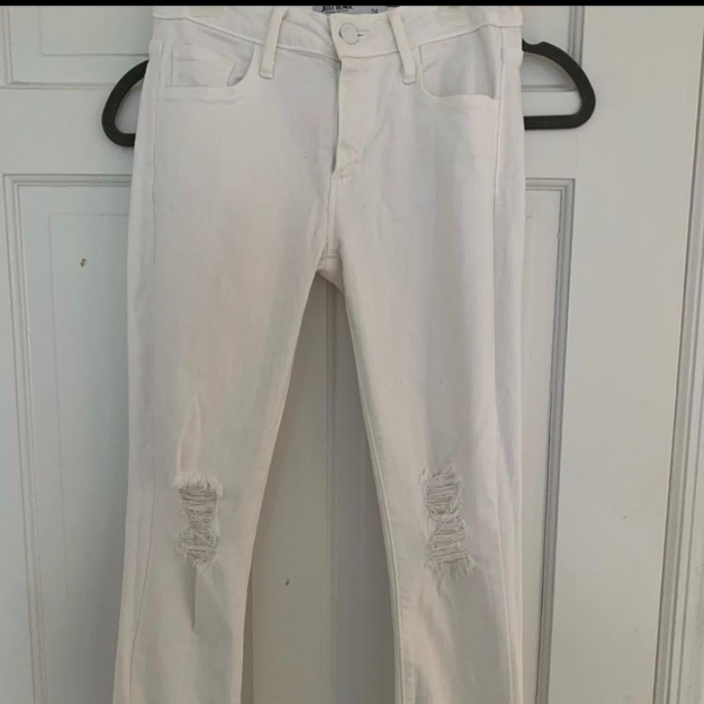 White Jeans - Just Black